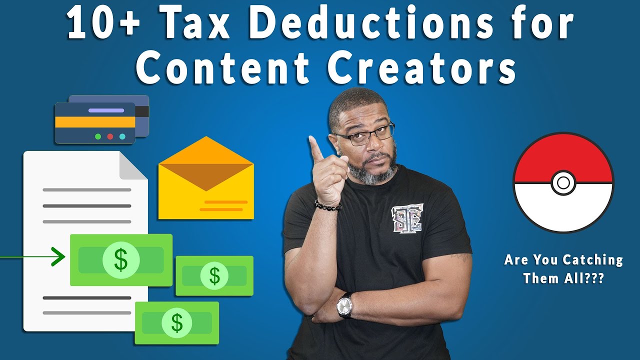 10 Tax Deductions For Content Creators  YouTube