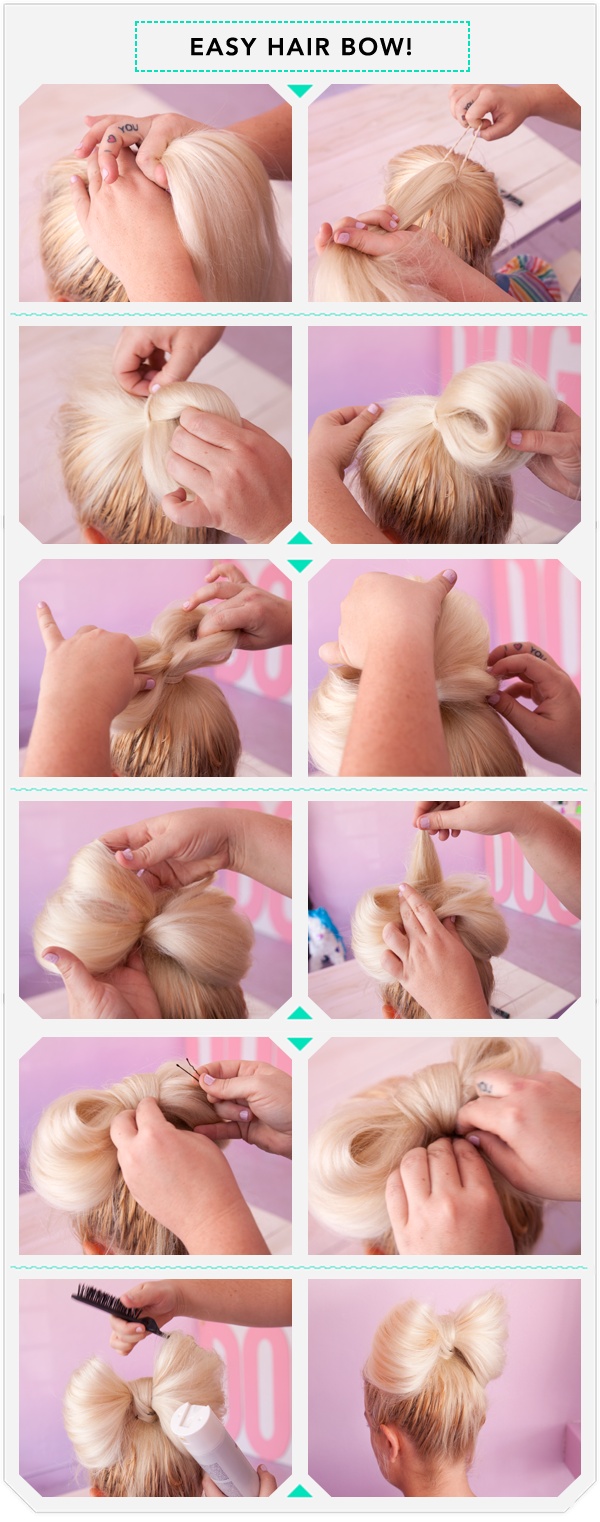 Stylish Hair Bow Tutorials and Ideas  Pretty Designs