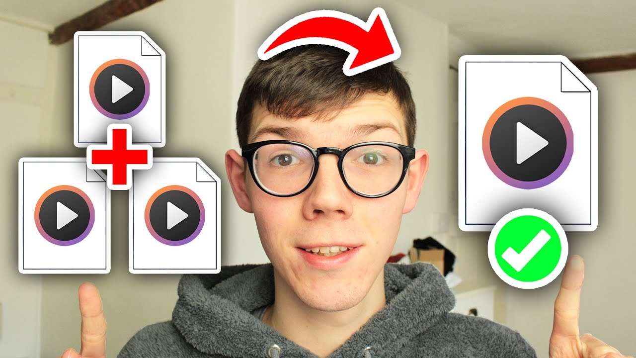 How To Merge Videos Together On Computer  Full Guide  YouTube