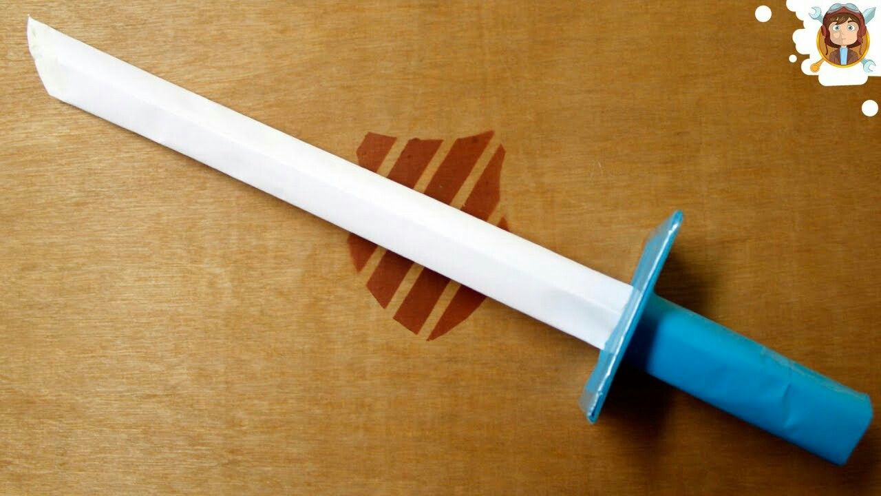 How to Make a Strong Paper Sword – Fun DIY Craft