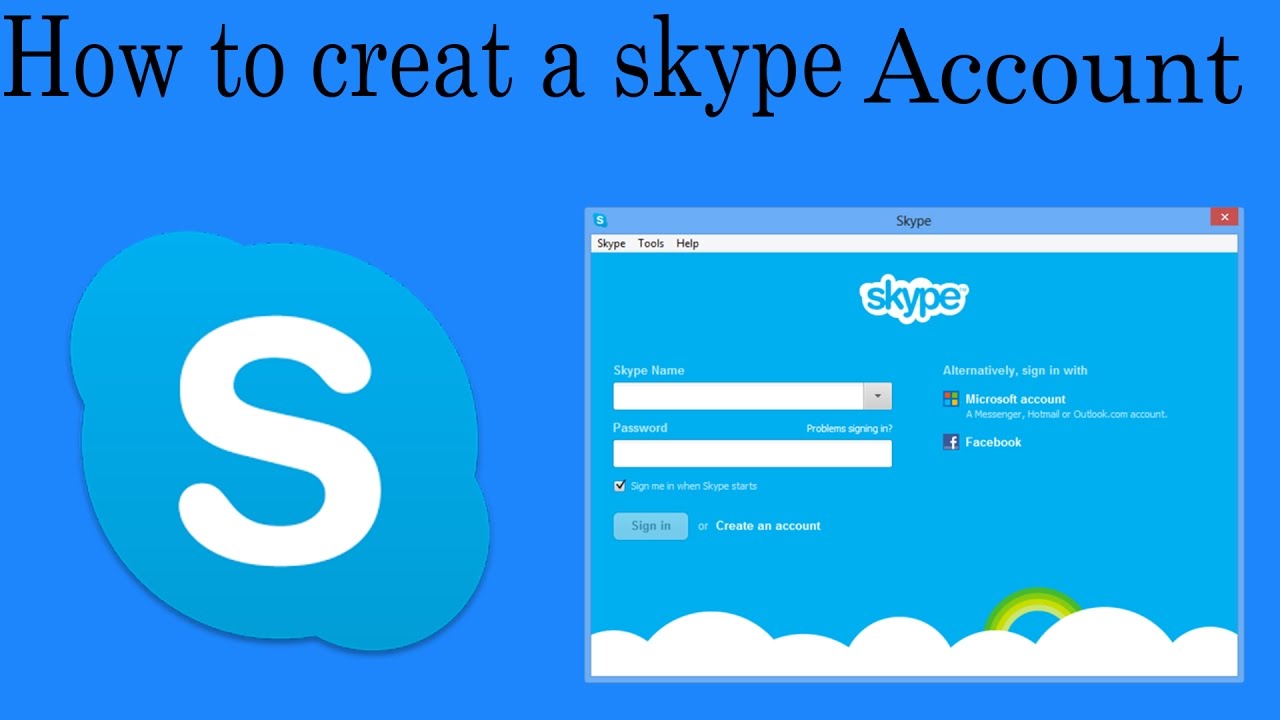 How to Create a Skype Account on Dailymotion