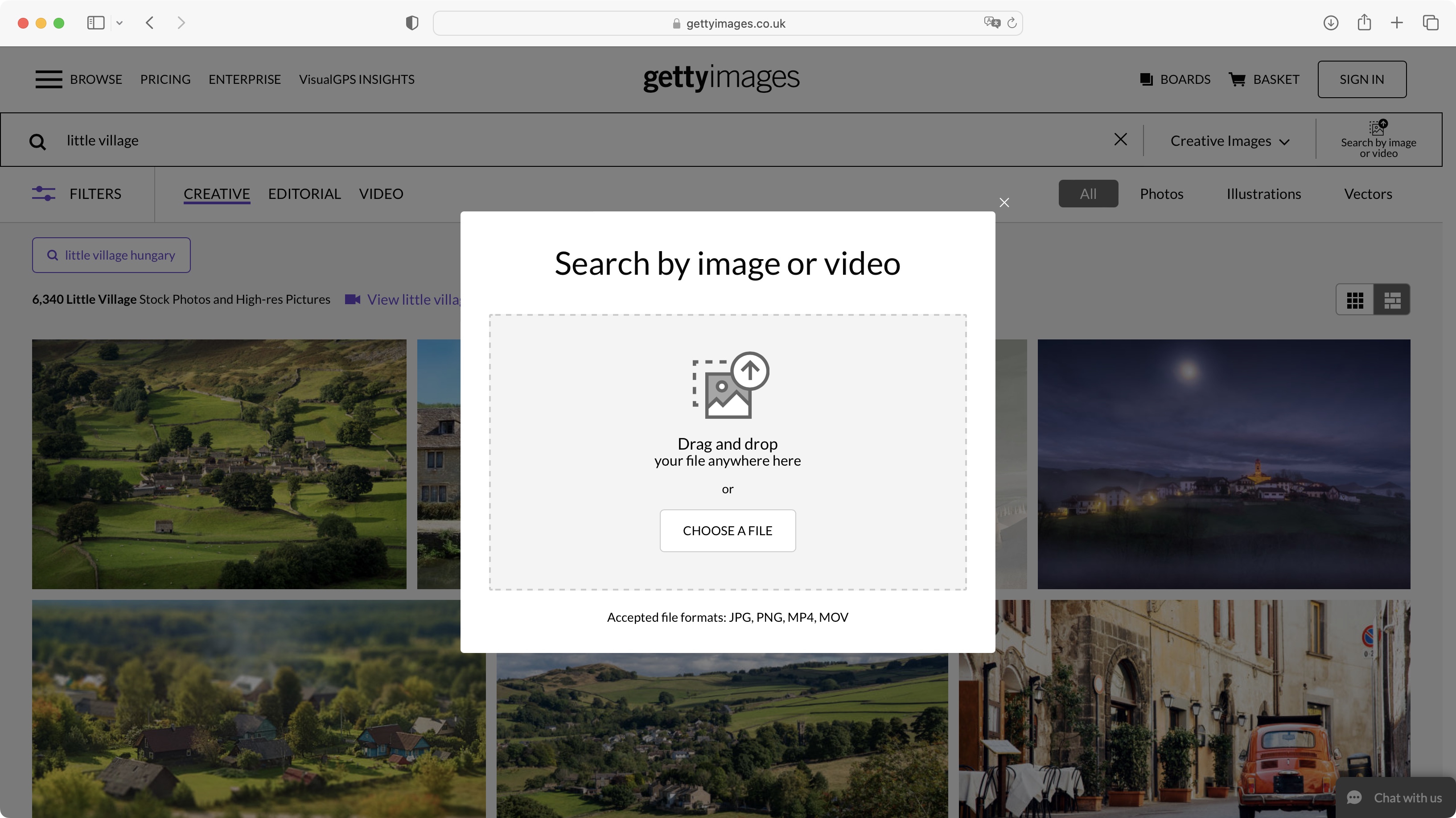 How to Search Getty Images with Premium Access