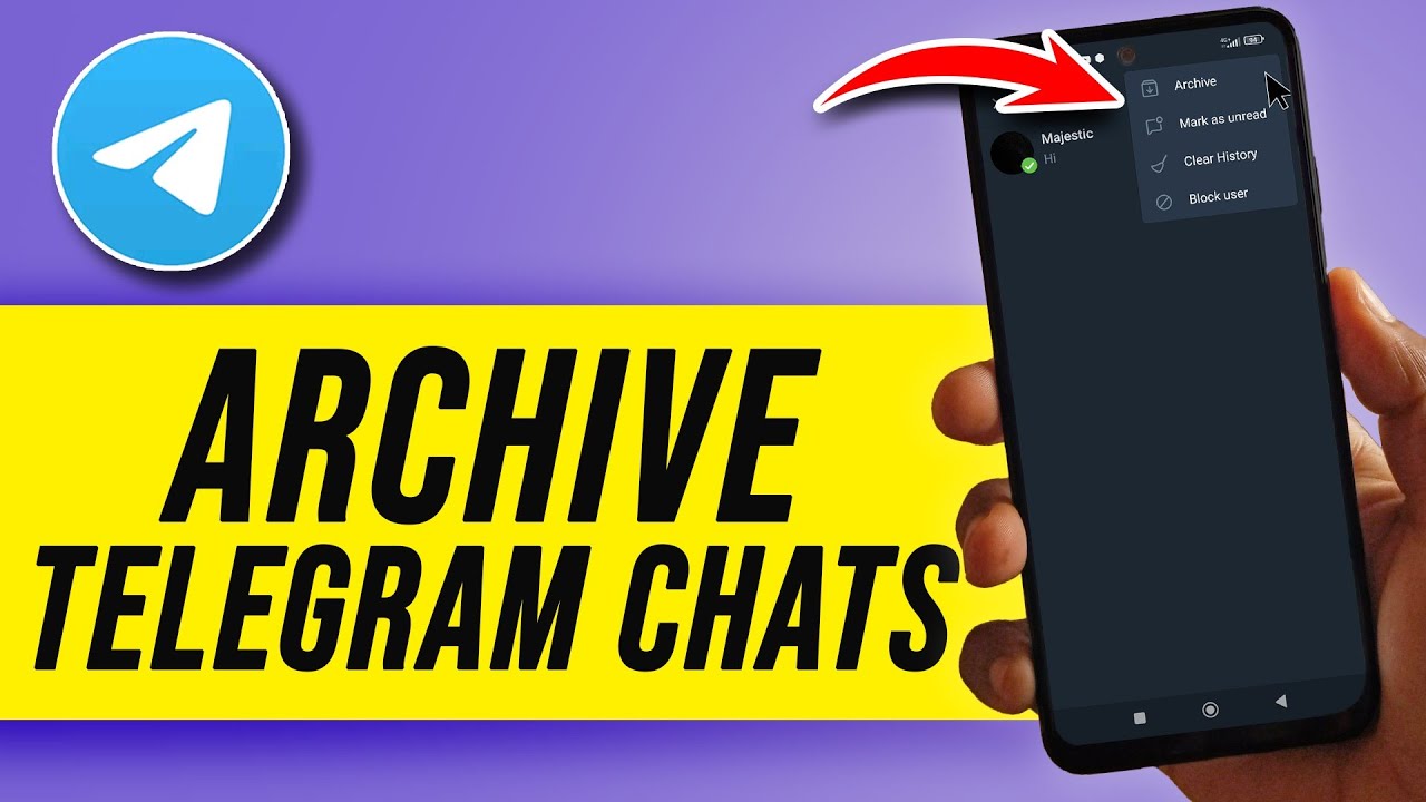 Archiving Telegram Chats on iPhone for Convenient Access