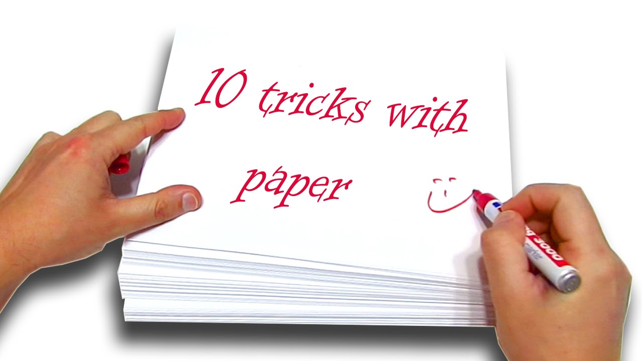 How to Do Magic Tricks with Paper on Dailymotion Fun DIY Magic Tutorial