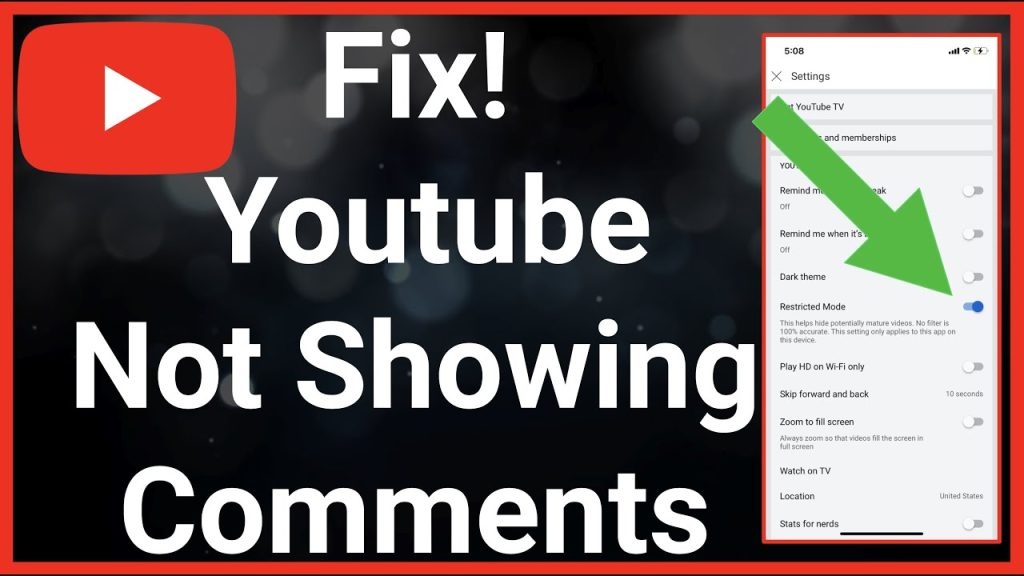 Why Am I Unable to View YouTube Comments