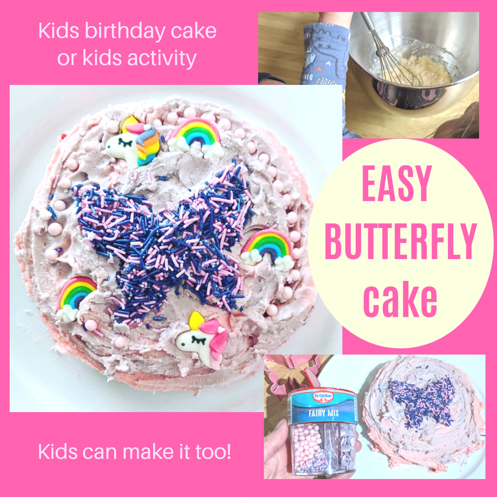 How to make an easy butterfly cake  New Mummy Blog