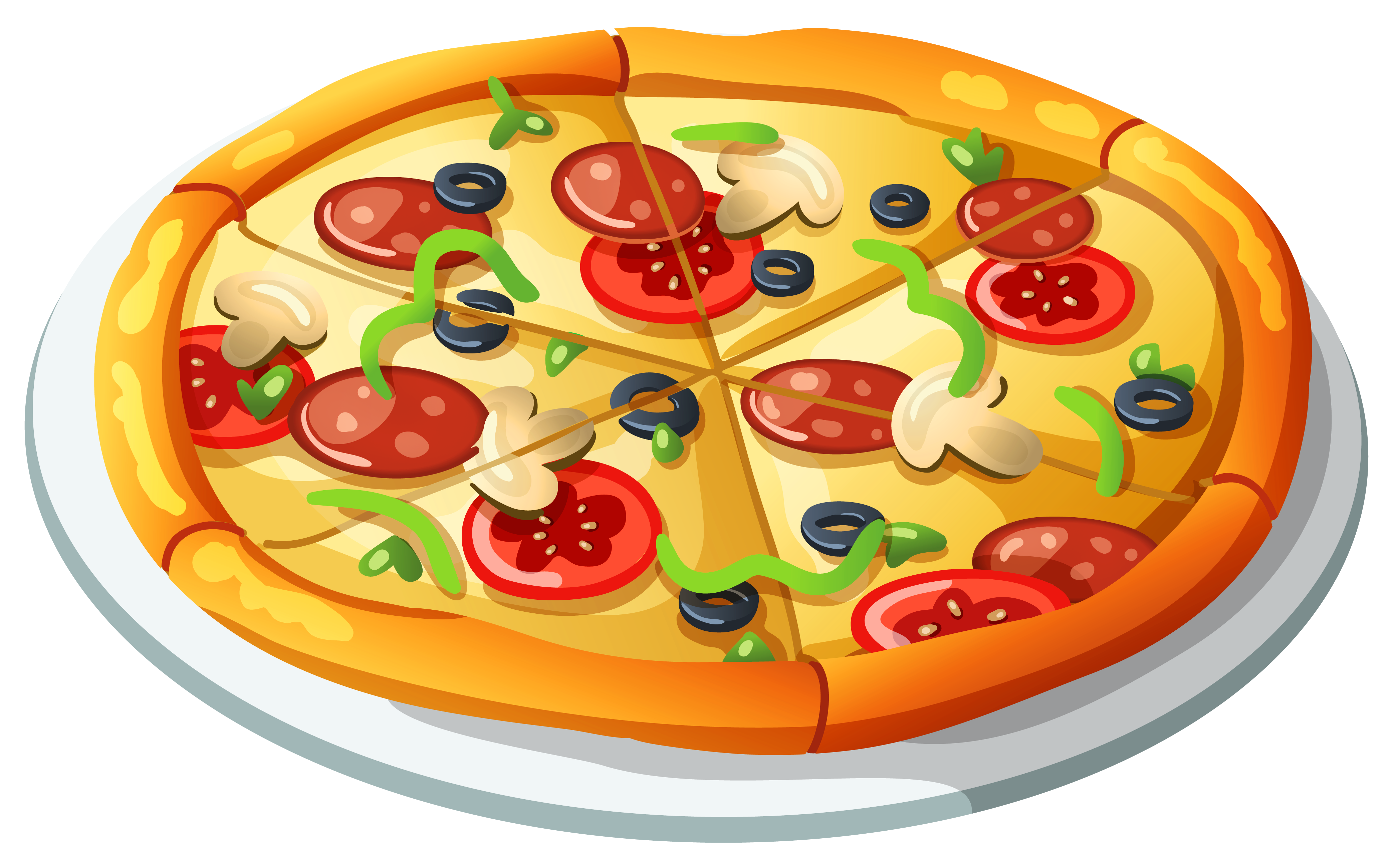 Free Pizza Clipart Transparent Background Download Free Pizza Clipart 