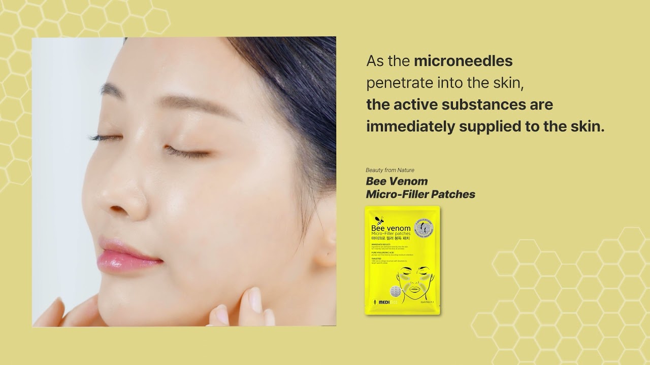 MEDIBEE  Bee Venom Micro  Filler Patches  YouTube