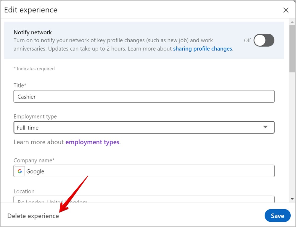 How to Add Edit Reorder or Delete Experience on LinkedIn  TechWiser