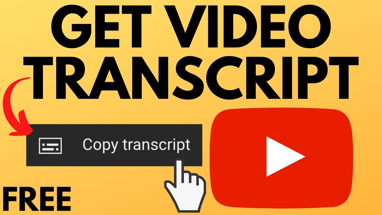 How to Extract Transcripts and Scripts from YouTube Videos