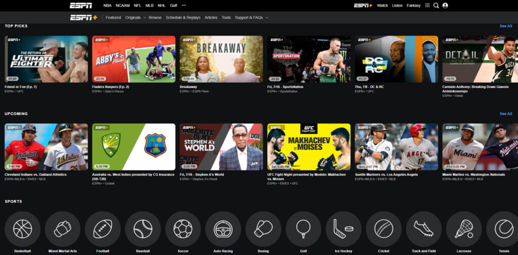 ESPN Plus Review A Sport Lovers Ideal Streaming AddOn