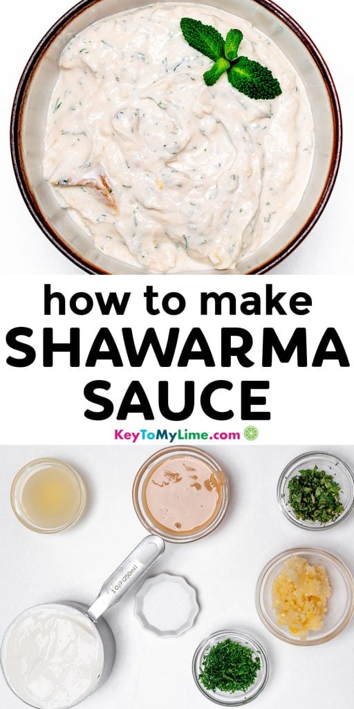 How to Make Shawarma Sauce in Urdu with an Easy Recipe