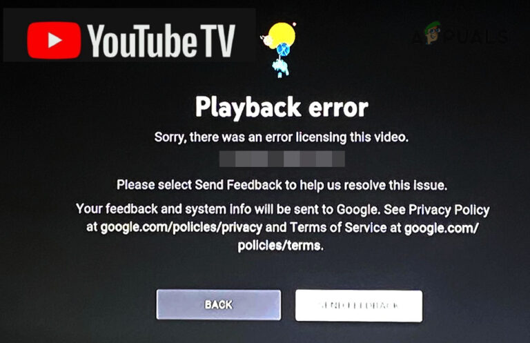 Fixed YouTube TV Showing Error Licensing Video on Roku