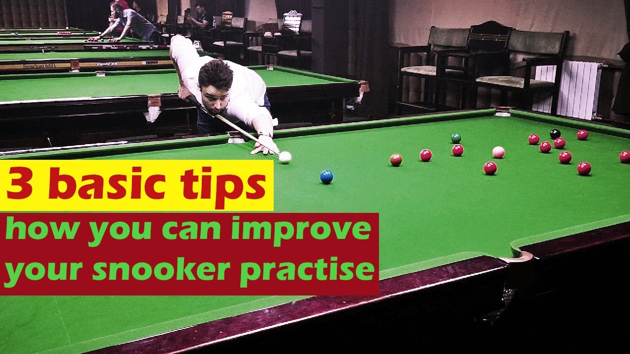 3 basic tips how you Can improve your snooker practise  YouTube