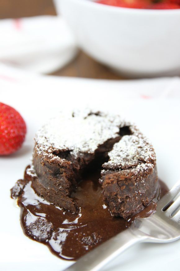 Quick and Easy Molten Chocolate Lava Cake  Catch My Party  Lava cake 