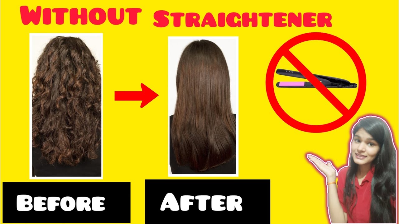 How to Achieve Straight Hair at Home Without a Straightener