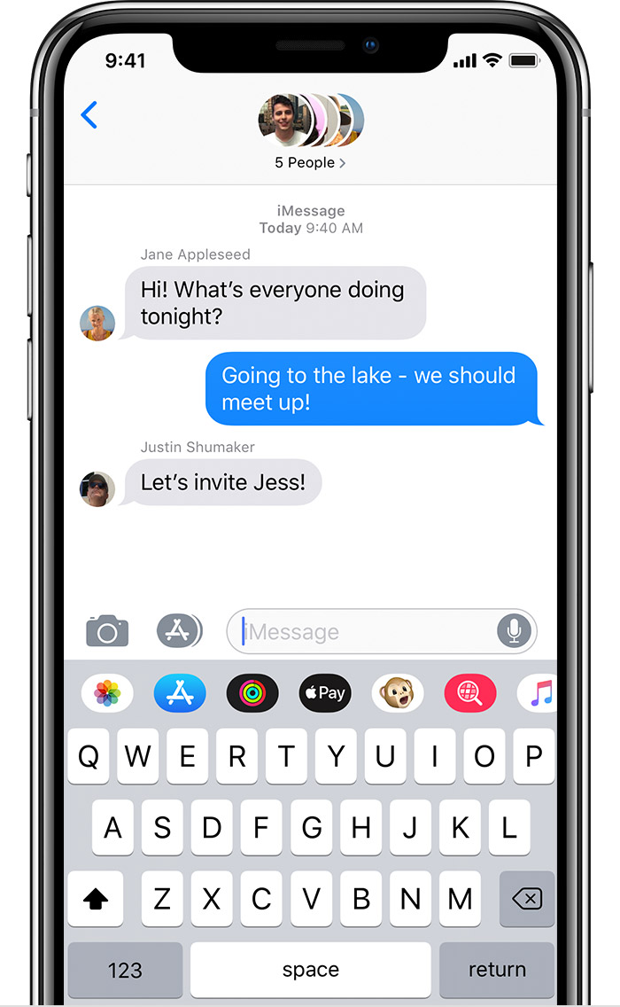 Send a group message on your iPhone iPad or iPod touch  Apple Support