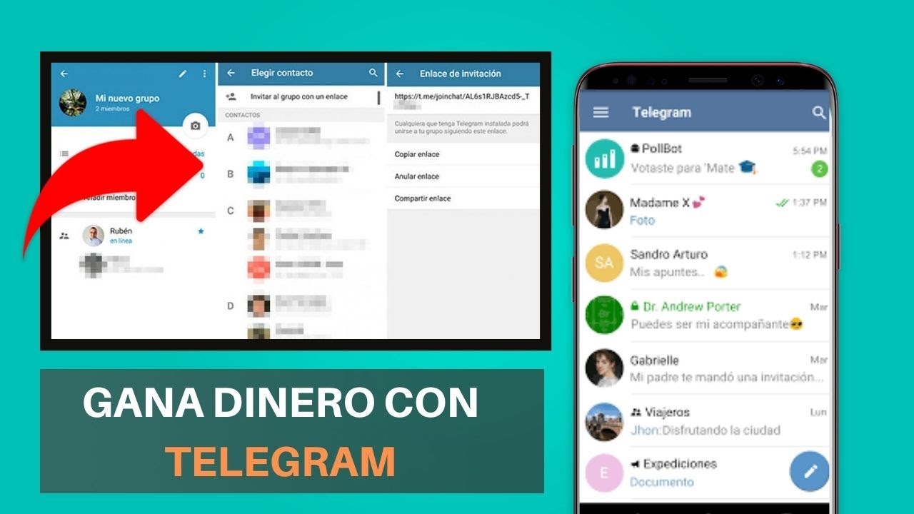 CÃ³mo Ganar Dinero Usando Telegram