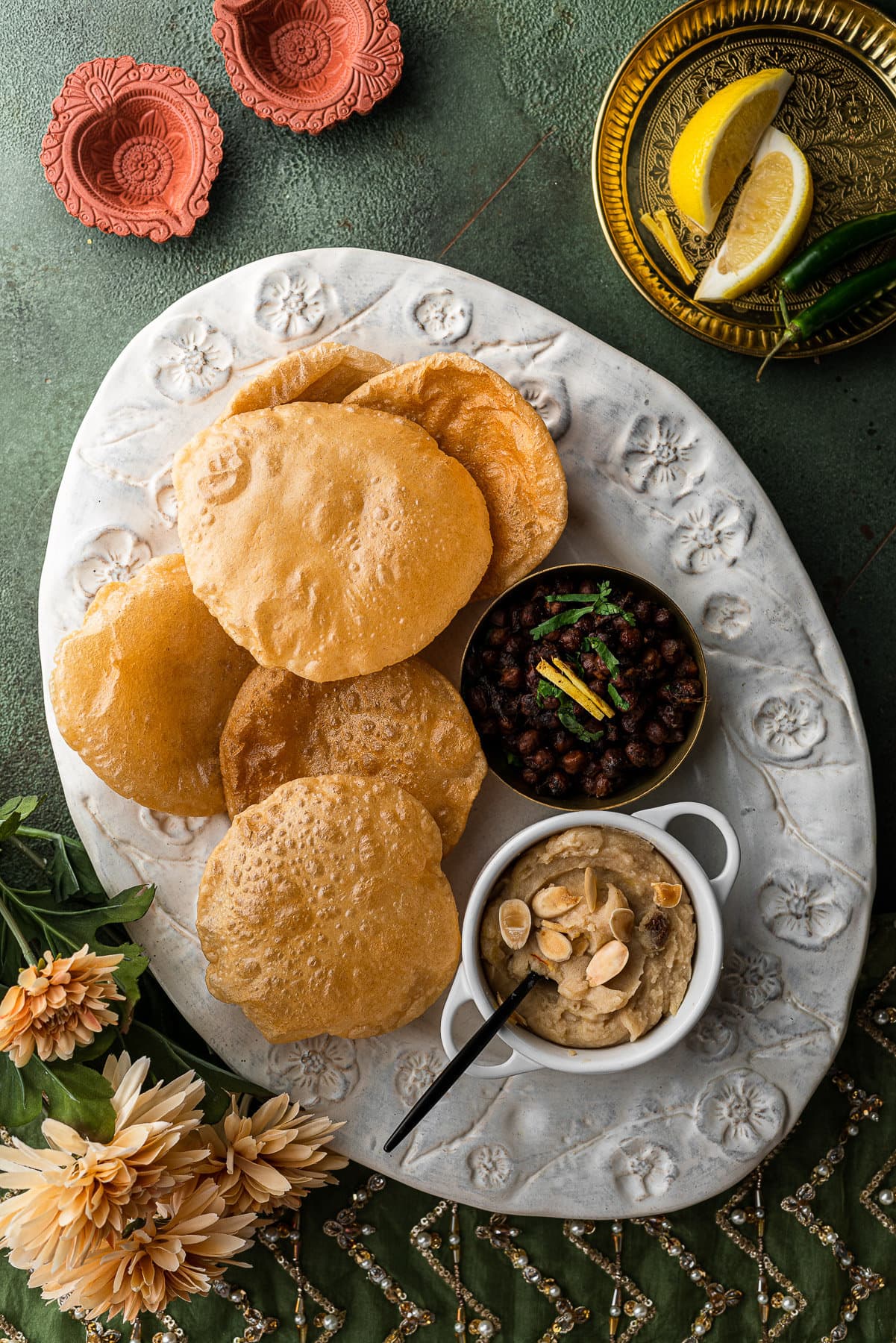 Halwa Puri  Masala and Chai