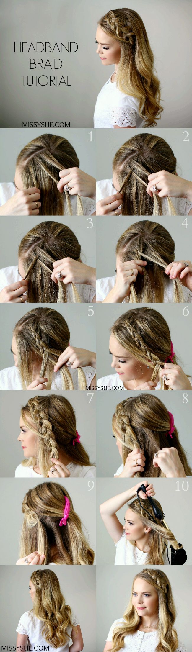 Crafting a Stylish Front Braid Headband with Dailymotion’s Creative Hairstyling Guide