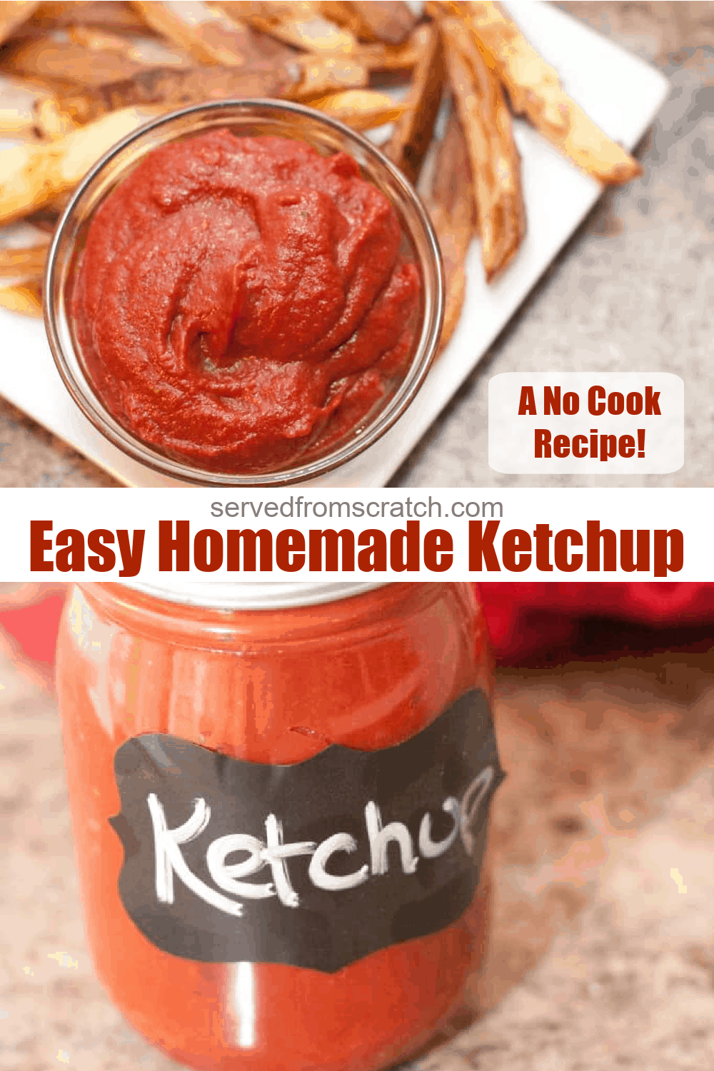 5 Minute Homemade Ketchup  Served From Scratch