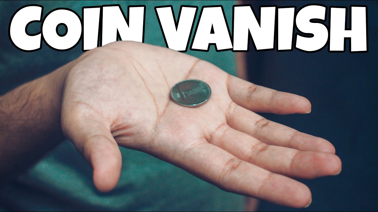 How to Vanish a Coin in Your Hand with a Simple Magic Trick for Beginners