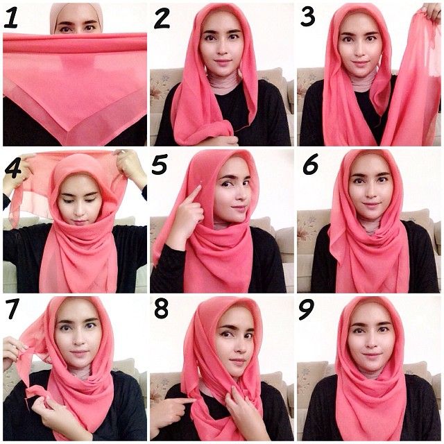 How to Wear Hijab Step by Step Tutorial in 15 Styles