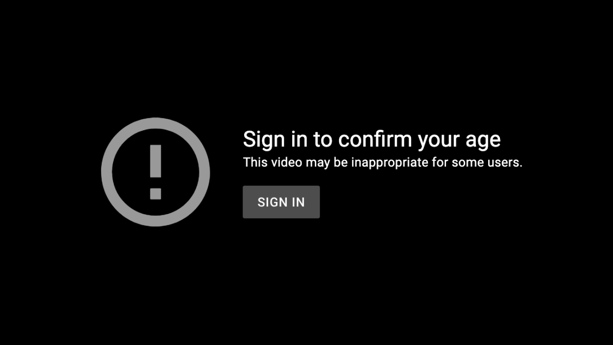 How to Watch Age Restricted YouTube Videos Without Signing In  Lifehacker