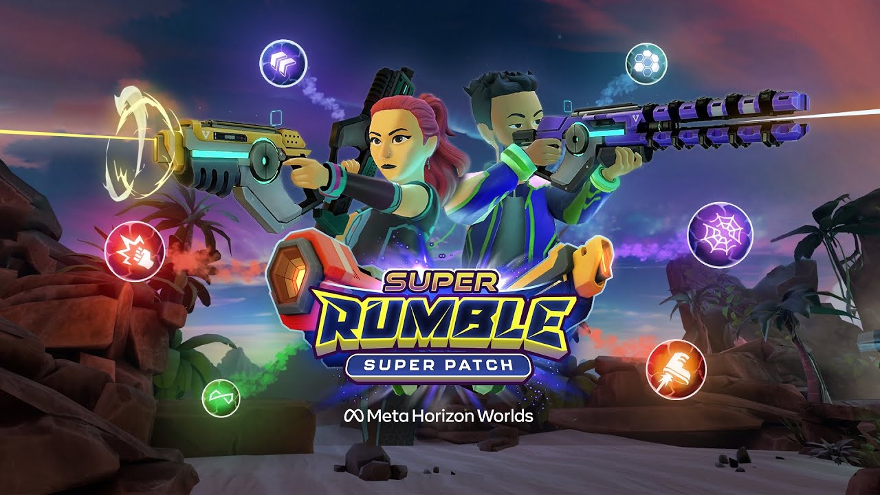 Super Rumble Super Patch I Launch Trailer I Meta Quest Platform  YouTube