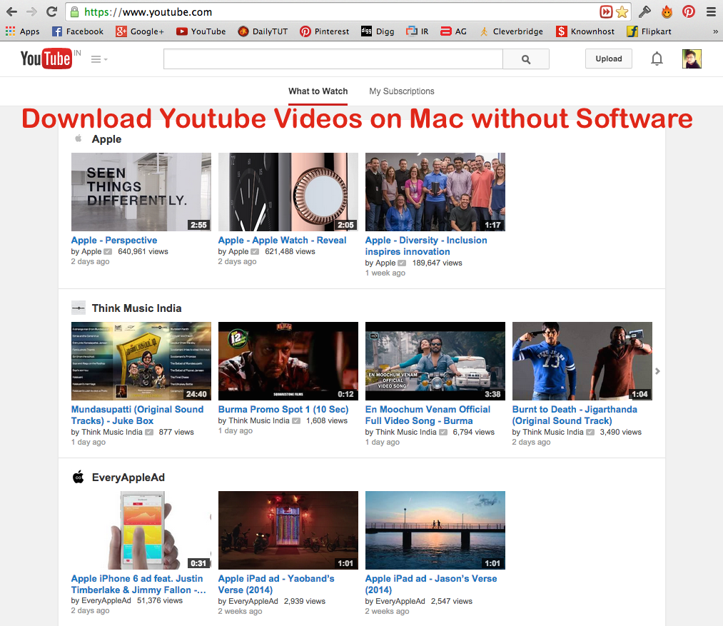 How to Download Youtube Videos on Mac Without Software