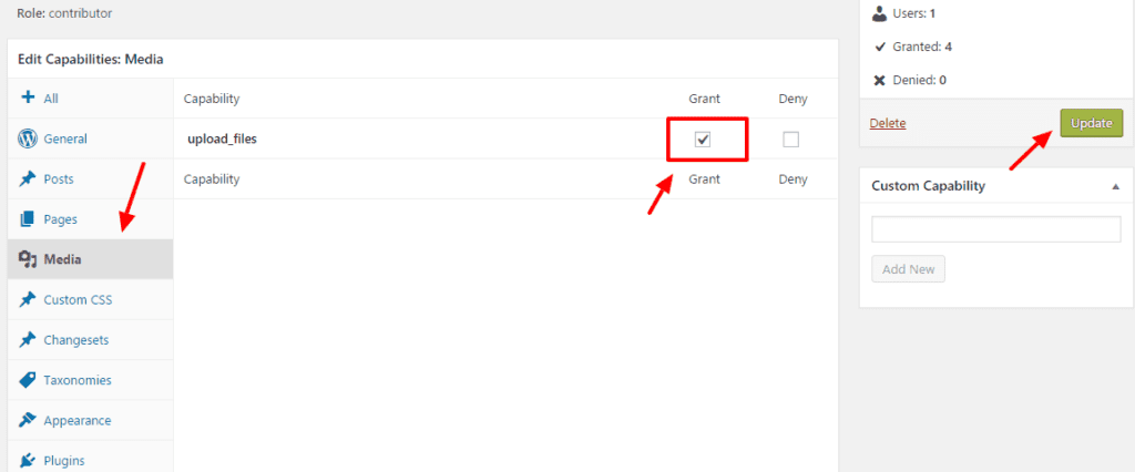 How To Allow Contributors To Upload Images In WordPress