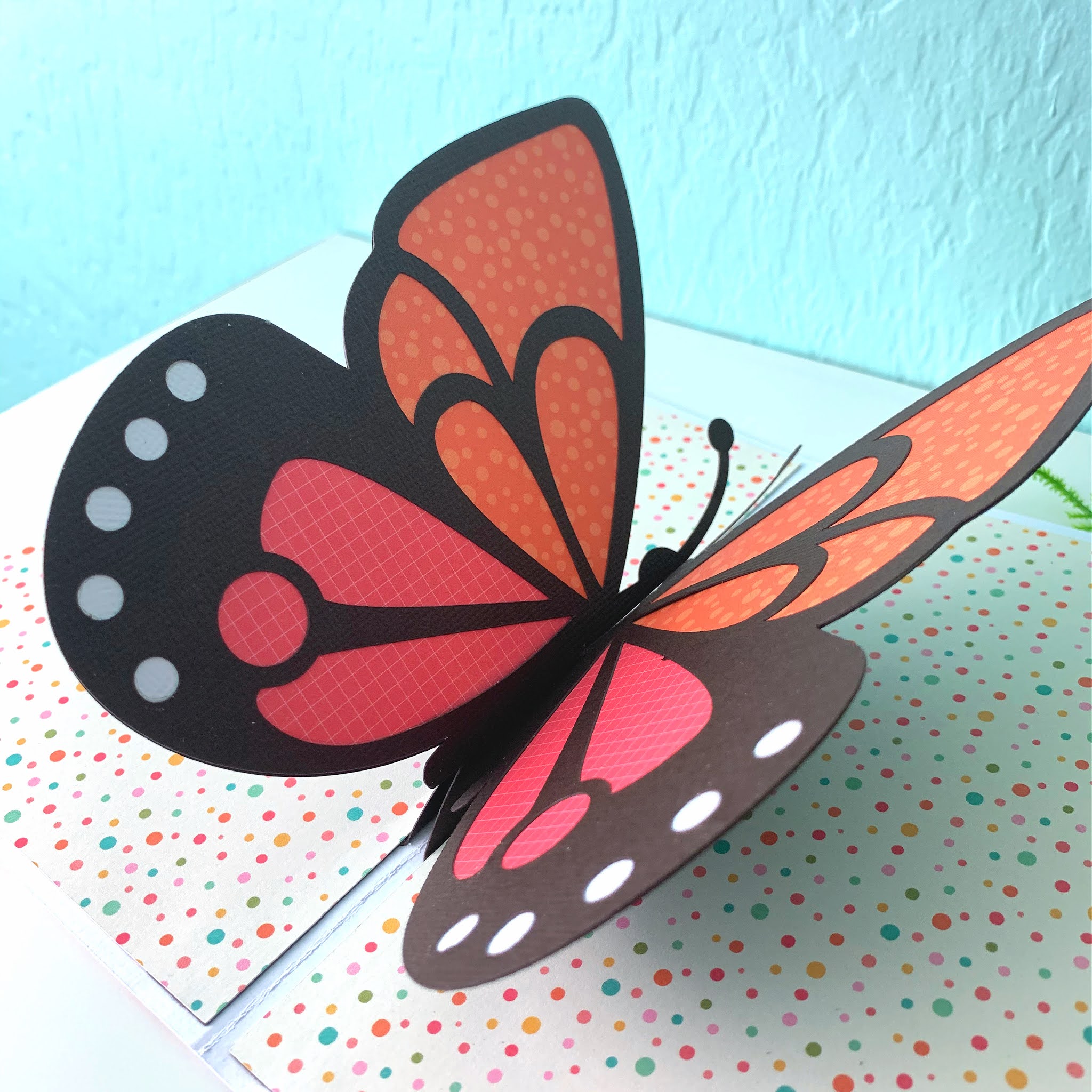 Conviviality Crafts Pop Up Butterfly Card