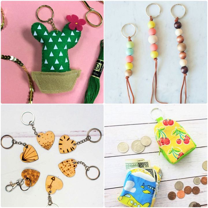 25 Homemade DIY Keychain Ideas How To Make Keychains