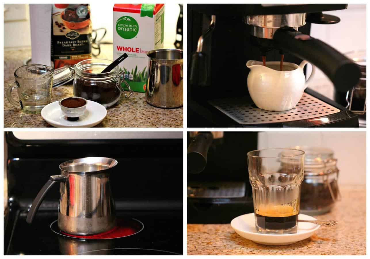 How to make Coffee with Milk Recipe  A delightful hot drink from Mxico