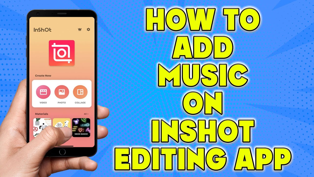 How to Add Music on Inshot Editing App  How To Add Music On Inshot 