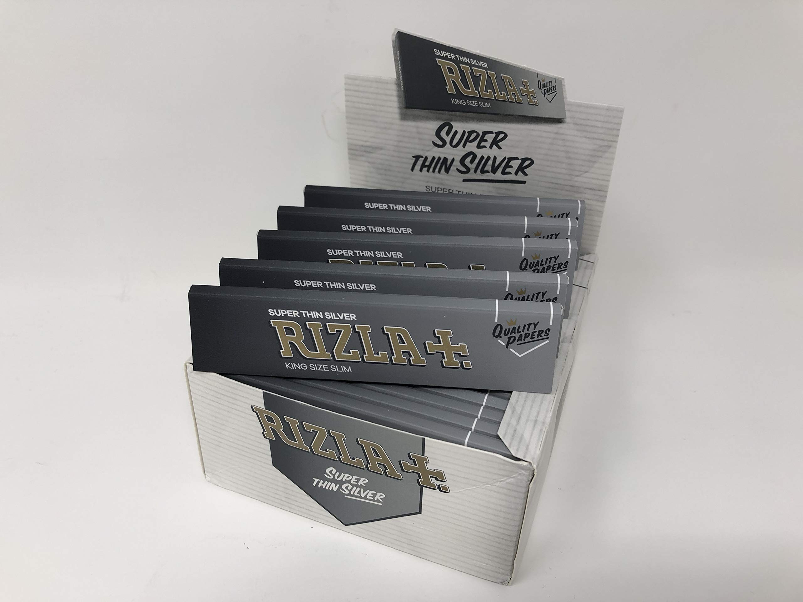 Buy Rizla Rolling Paper Silver kingsize slim Online at desertcartKSA