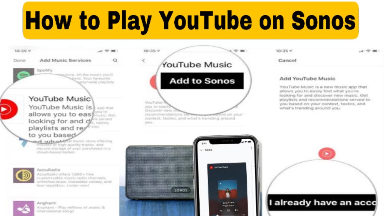 Streaming YouTube Music on Sonos with Ease