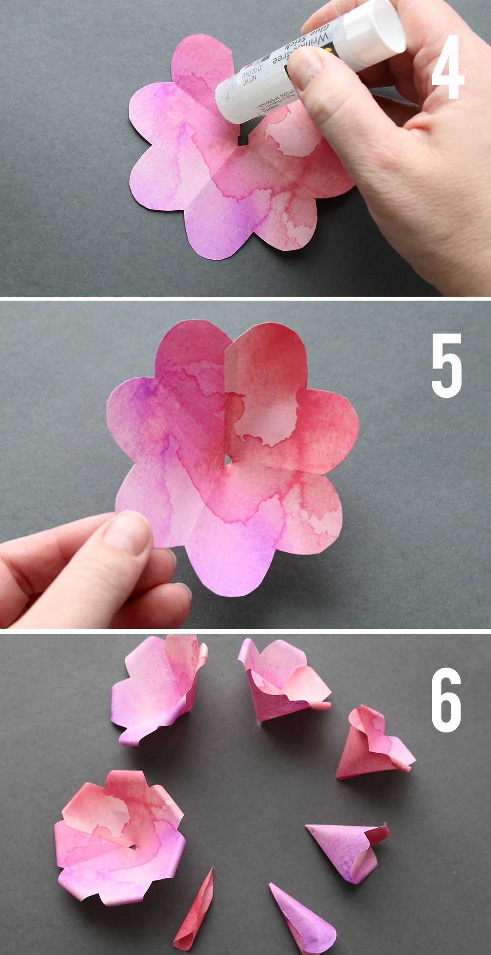 How to Make Gorgeous Paper Roses Free Template  Paper rose template 