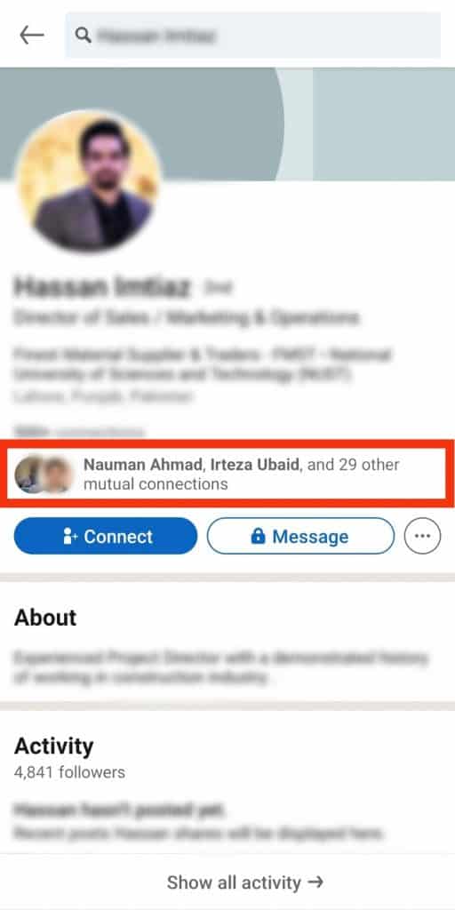 How to View Mutual Connections on LinkedIn