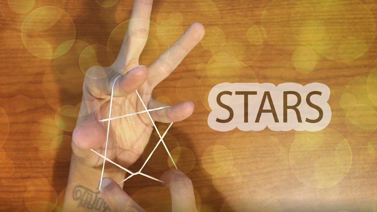 How to Make A Star with A Rubber Band  YouTube