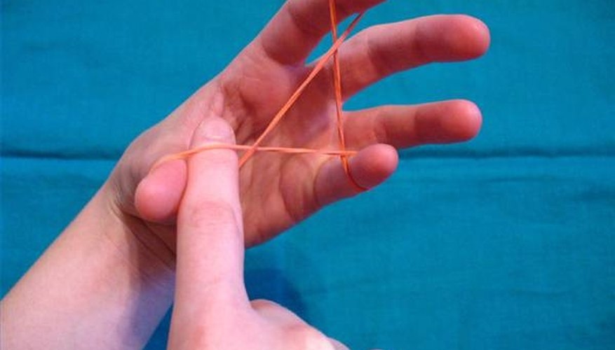 How to Make a Star With a Rubberband  Our Pastimes