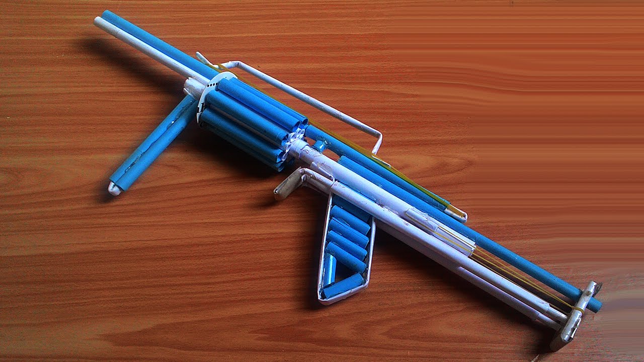 How To Make A Paper Gun That Shoots Paper Bullets