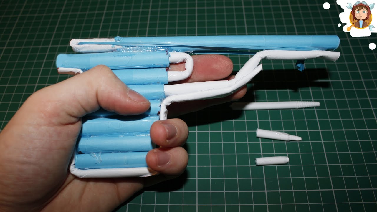 Create a Paper Gun with a Shooting Trigger