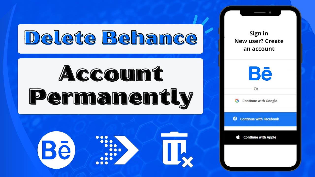 How to Delete Behance Account Permanently  Golin Academy  YouTube