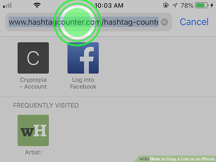 How to Copy a Link on an iPhone 3 Steps with Pictures  wikiHow