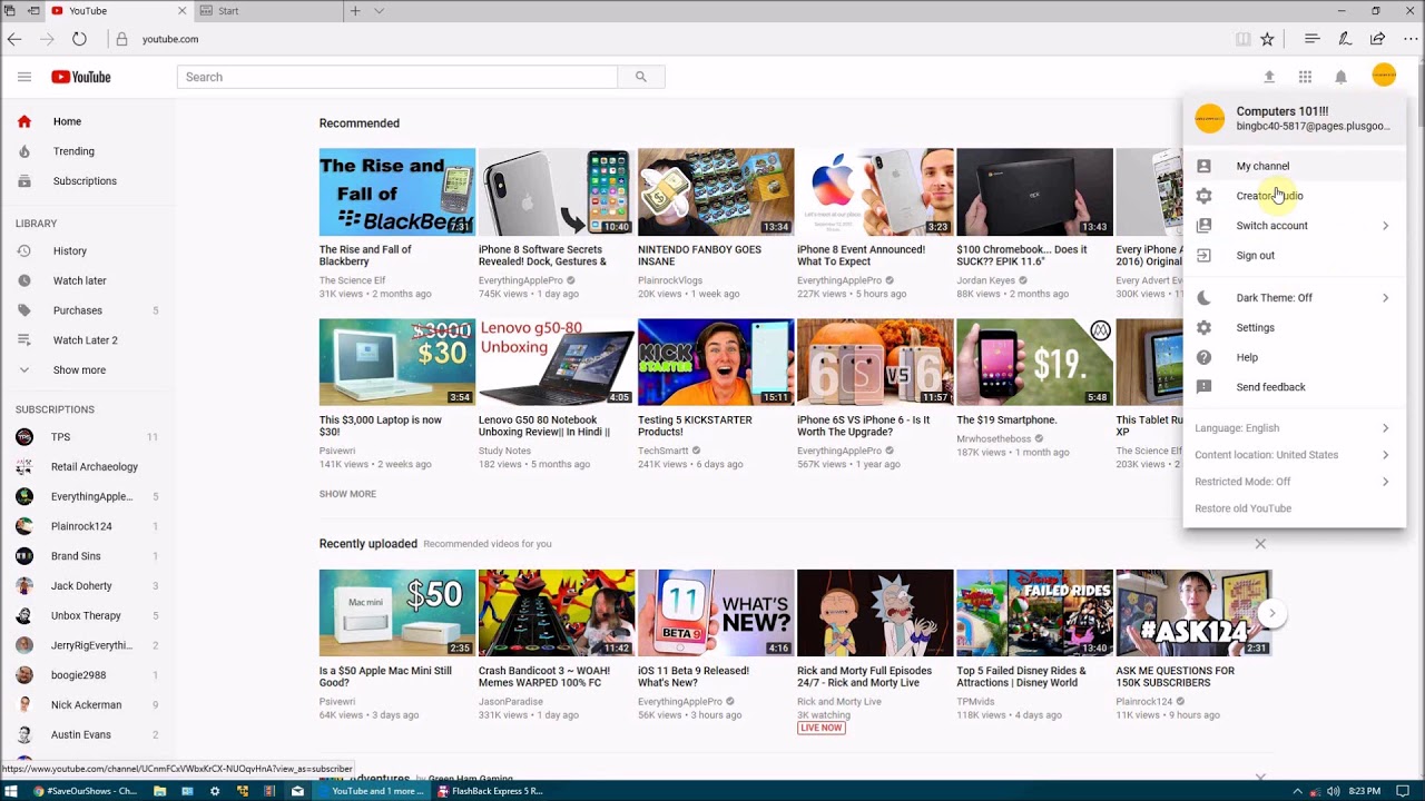 How to Get the Old YouTube Layout Back