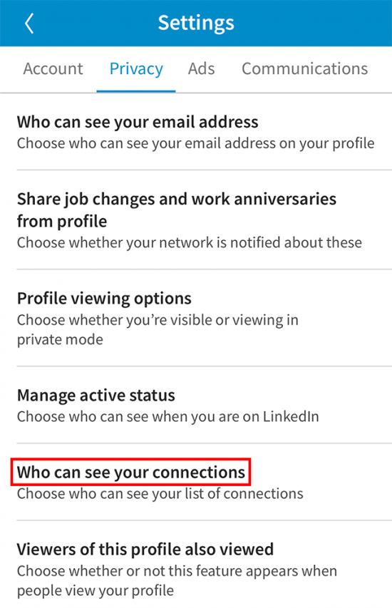 Can You See Someoneâs LinkedIn Connections and What Privacy Settings Allow