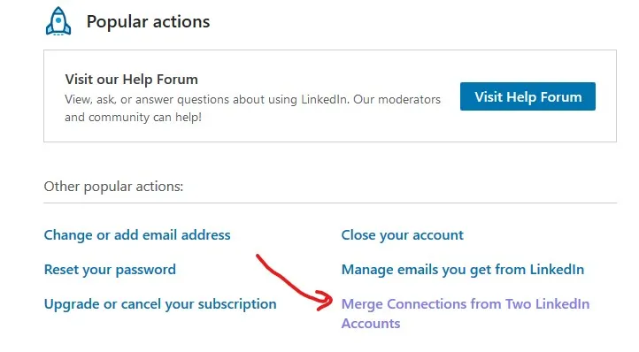 How to Merge Two LinkedIn Accounts Effectively