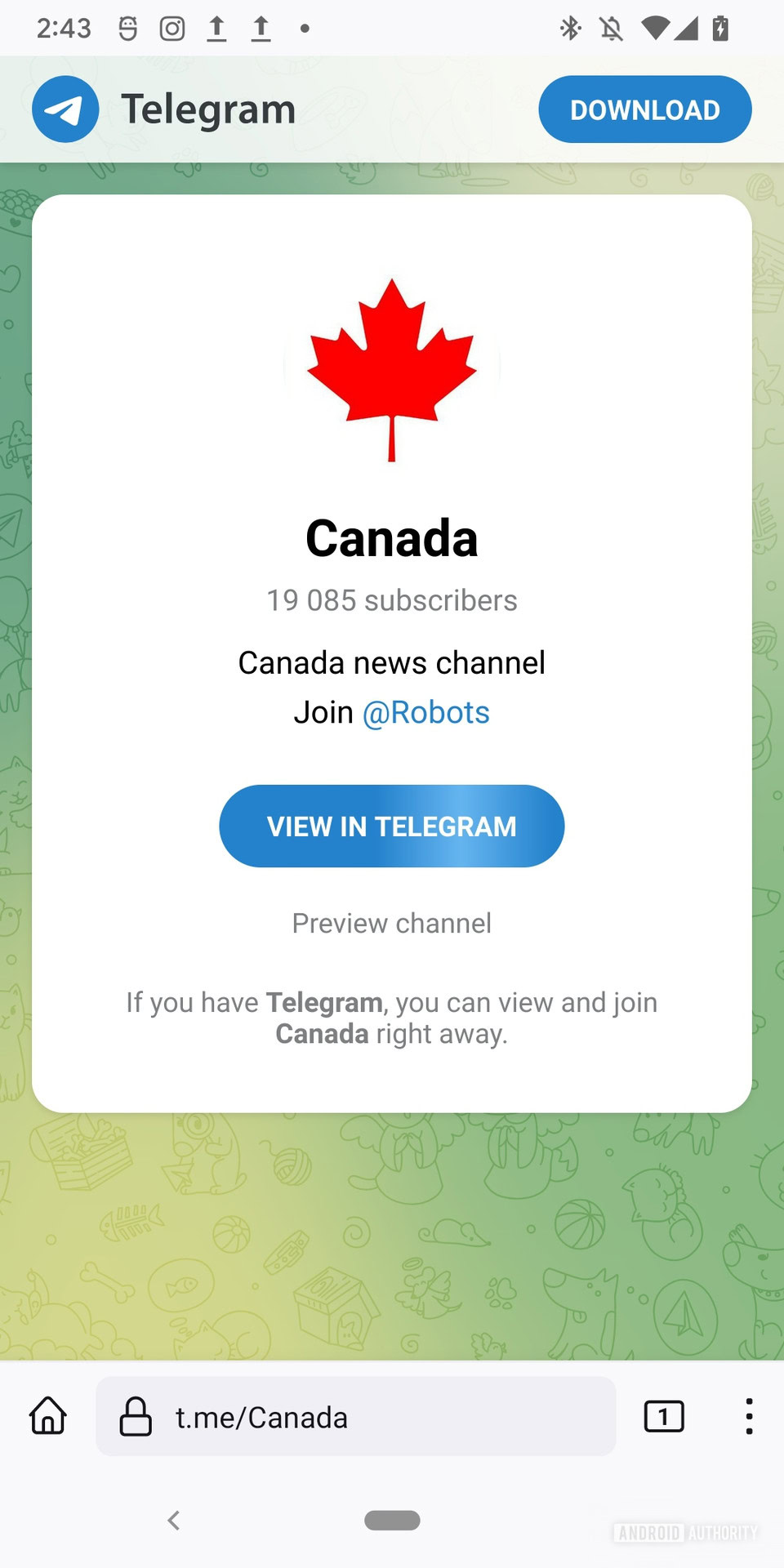 How to find and join Telegram groups and channels  Android Authority