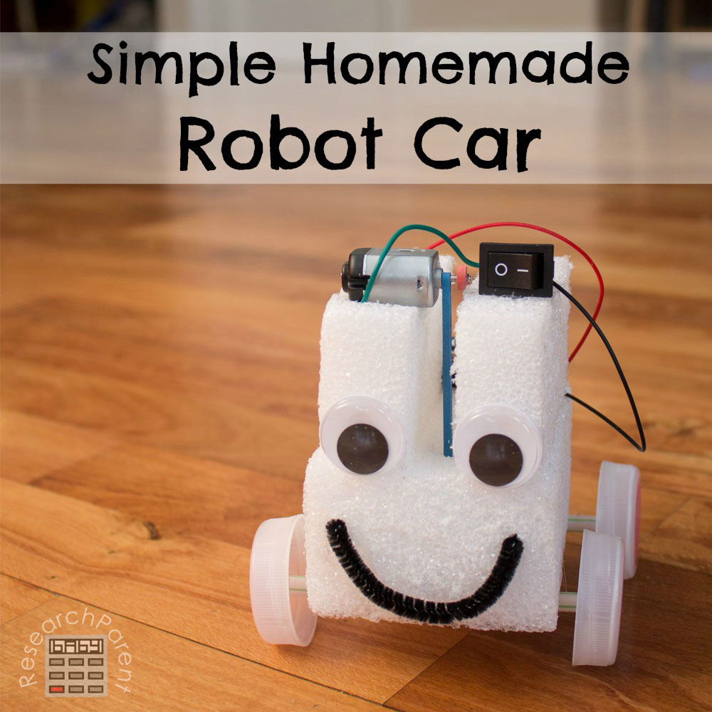 Simple Homemade Robot Car  ResearchParentcom